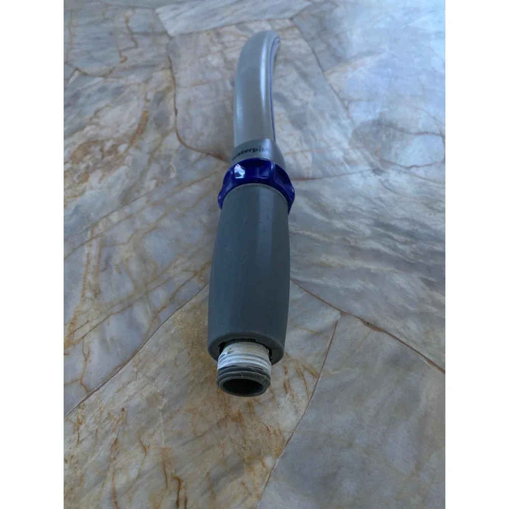 Waterpik Pet Wand Pro Replacement Shower Attachment Gray Blue Dog Wash Handle